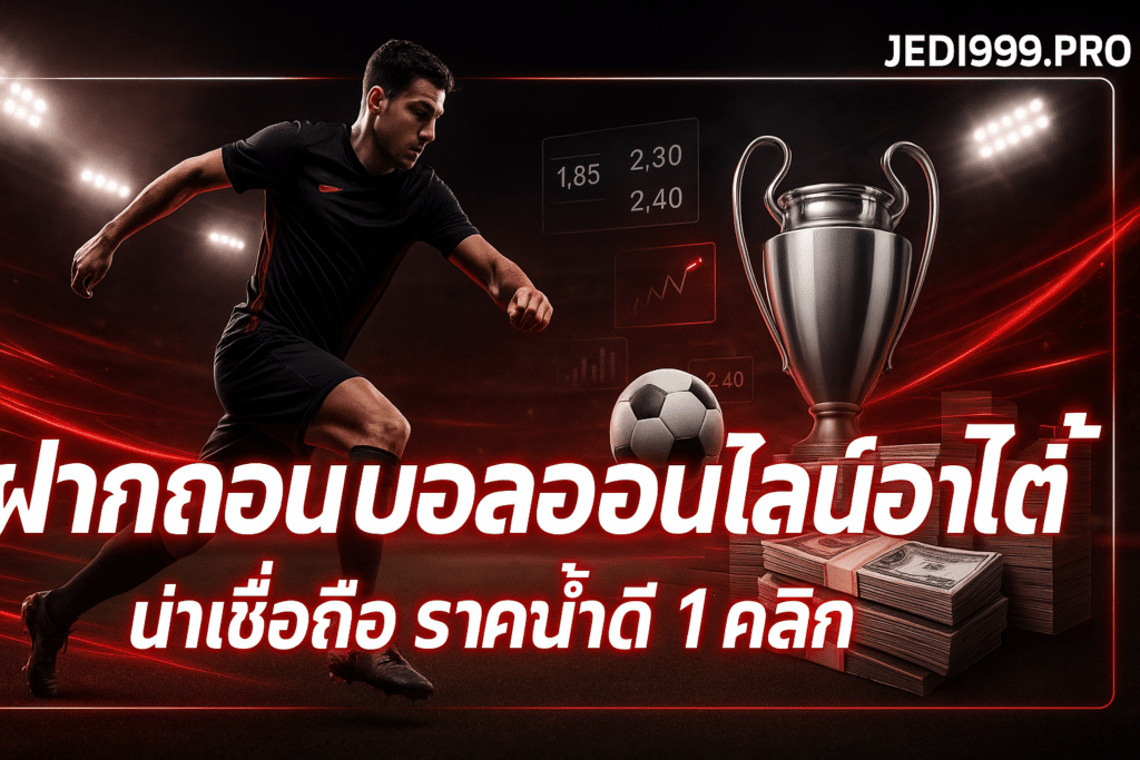 ฝากถอน บอลออนไลน์ ออโต้
