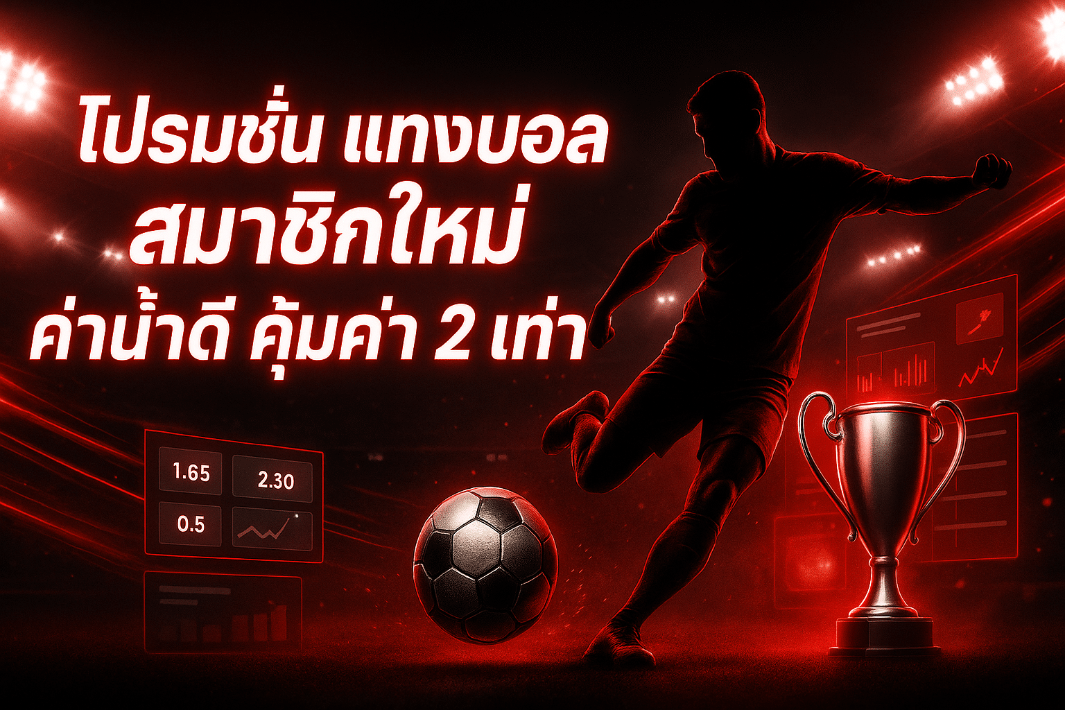 โปรโมชั่น แทงบอล สมาชิกใหม่