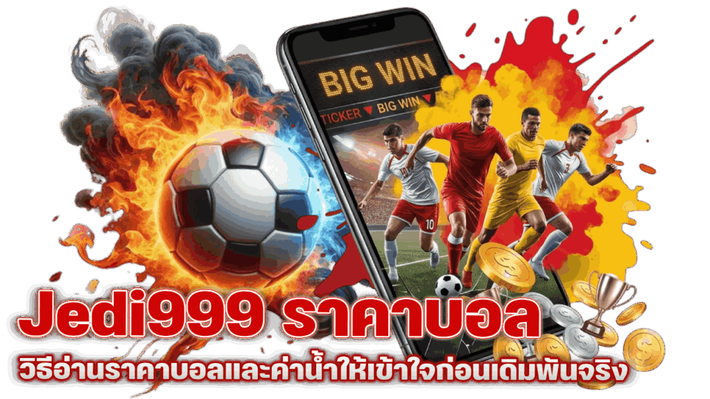 Jedi999 ราคาบอล คืออะไร วิธีอ่านราคาบอล